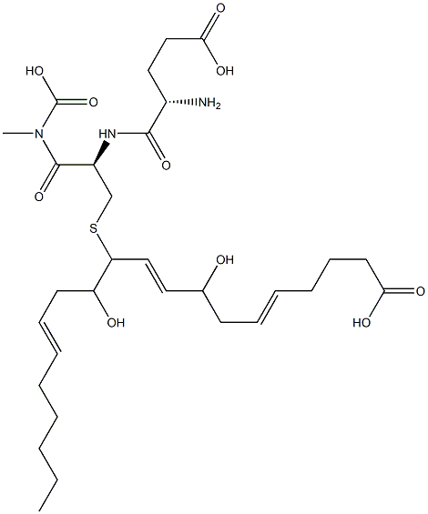 11-glutathionylhepoxilin A3 Structure