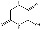 2,5-Piperazinedione,3-hydroxy-(9CI) Structure