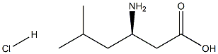 (R)-3-胺基-5-甲基己酸盐酸盐,1276055-44-7,结构式