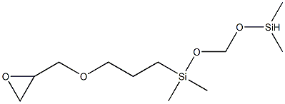 MONO-(2,3-EPOXY)PROPYLETHER TERMINATED POLYDIMETHYLSILOXANE Structure