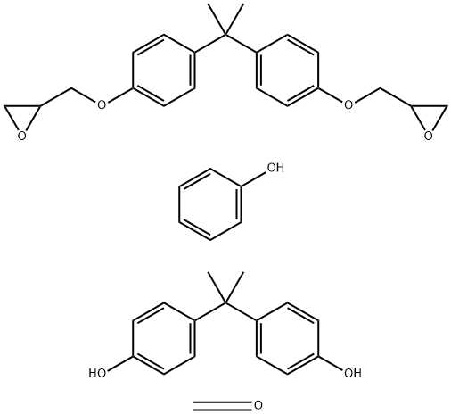 128801-08-1 Formaldehyde, polymer with 4,4'-(1-methylethylidene)bis[phenol], 2,2'-[(1-methylethylidene) bis(4,1-phenyleneoxymethylene)bis[oxirane] and phenol