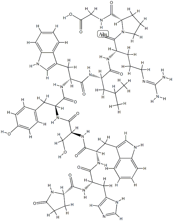 TRIPTORELIN (FREE ACID) Structure