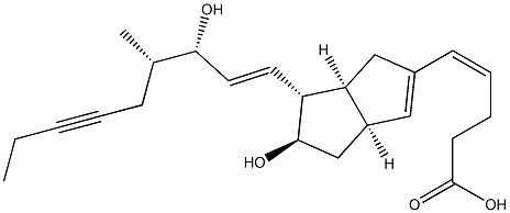 130273-99-3 4,5,18,18,19,19-Hexadehydro-16,20-dimethyl-delta 6(9a)-9(O)-methano-pr ostaglandin I1