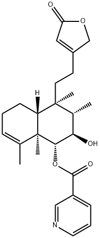 半枝莲碱 Z 结构式