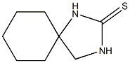 1,3-ジアザスピロ[4.5]デカン-2-チオン 化学構造式