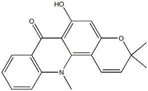 NORACRONYCINE, 13161-79-0, 结构式
