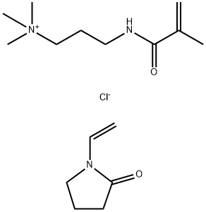 ポリクオタニウム-28 化学構造式