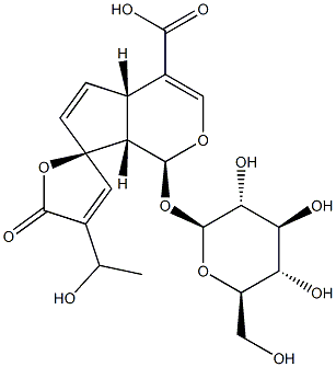 15-去甲基鸡蛋花甙 结构式