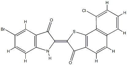 インダントレングレー3B 化学構造式