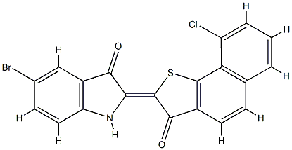 还原灰3B, 1328-19-4, 结构式