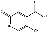 4-Pyridinecarboxylicacid,1,2-dihydro-5-hydroxy-2-oxo-(9CI) Struktur