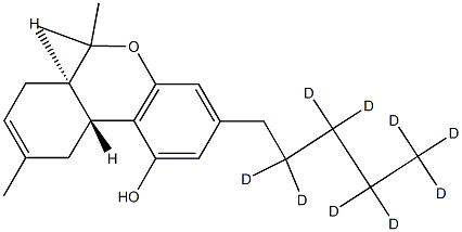 Δ8-THC-d9, 1329805-78-8, 结构式