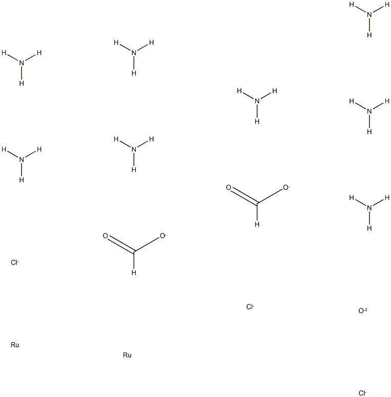(mu-oxo)bis(formatotetraammineruthenium) 结构式