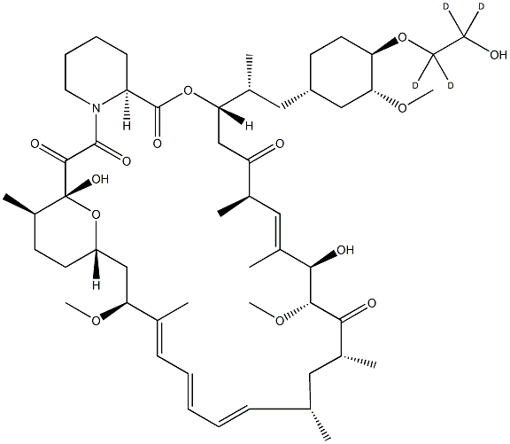 エベロリムス-D4  化学構造式