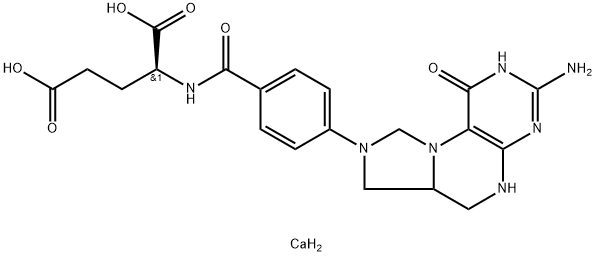 Folitixorin Calcium, 133978-75-3, 结构式