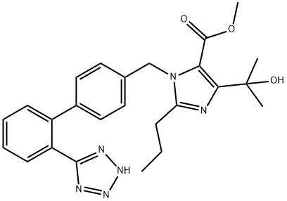 奥美沙坦酯甲基酯,1347262-29-6,结构式