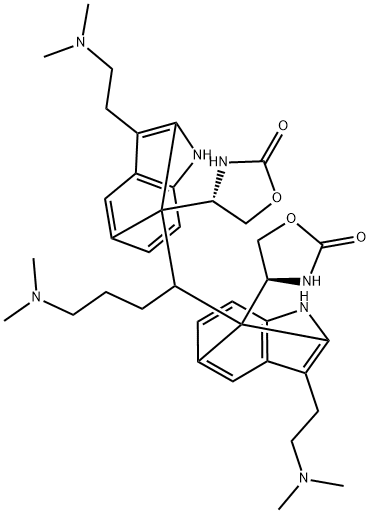 佐米曲普坦相关化合物F,1350928-05-0,结构式