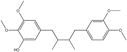 シネオリグニンB 化学構造式
