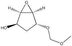6-Oxabicyclo[3.1.0]hexan-2-ol,4-(methoxymethoxy)-,[1R-(1-alpha-,2-bta-,4-alpha-,5-alpha-)]-(9CI) Structure