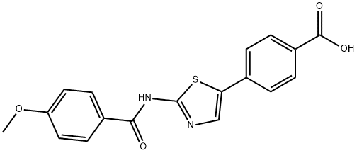 CK2 inhibitor 10, 1361229-76-6, 结构式