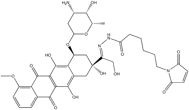 アルドキソルビシン 化学構造式