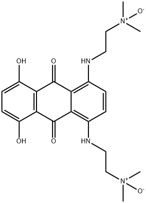BANOXANTRONE DIHYDROCHLORIDE, 136470-65-0, 结构式