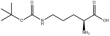 BOC-L-ORN-OH, 13650-49-2, 结构式