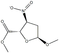 alpha-D-erythro-Pentofuranosiduronicacid,methyl2,3-dideoxy-3-nitro-,methylester(9CI) Structure