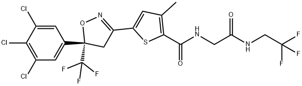 洛替拉纳, 1369852-71-0, 结构式