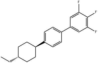 4'-(4-Ethylcyclohexyl)-3, 4, 5-trifluorobiphenyl (Related Reference) Struktur