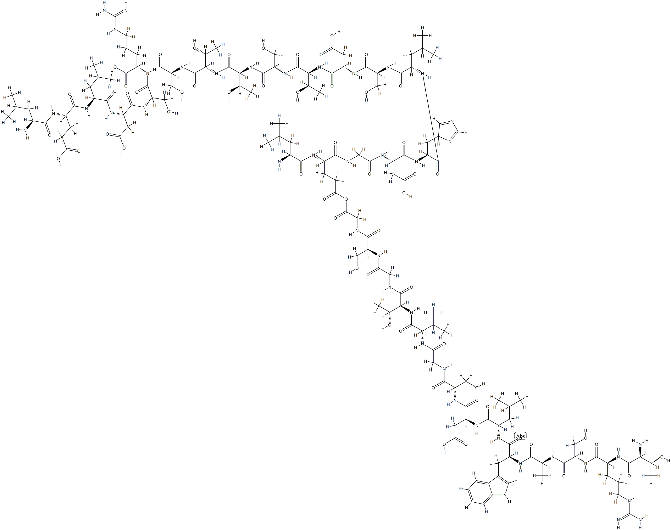 HYPERCALCEMIA OF MALIGNANCY FACTOR (107-139) (HUMAN) Structure