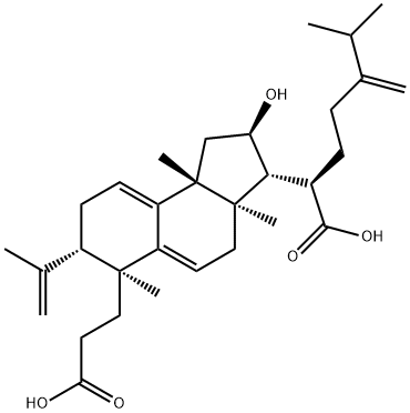 茯苓酸A 结构式