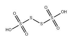Tetrathionic Acid Structure