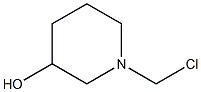 1-(chloromethyl)piperidin-3-ol Structure