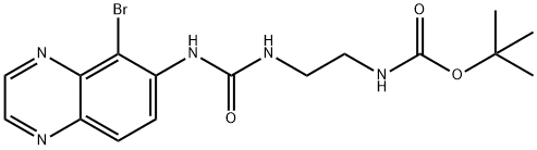 N-tert-Butyloxycarbonyl Hydroxy BriMonidine Structure