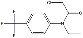 2-chloro-N-ethyl-N-(4-(trifluoromethyl)Phenyl)acetamide Structure