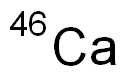 钙46同位素, 13981-77-6, 结构式