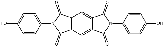 N,N'-Bis(4-hydroxyphenyl)-1,2:4,5-benzenebis(dicarbimide) Structure