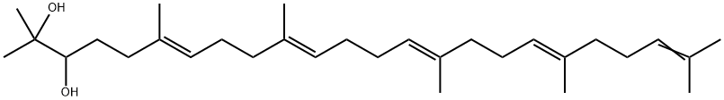 Squalene-2,3-diol Struktur