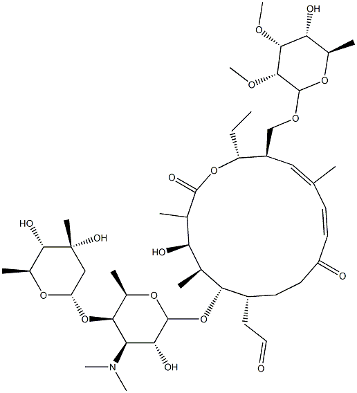 泰乐菌素,1405-54-5,结构式