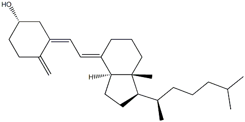 麦角钙化甾醇 结构式