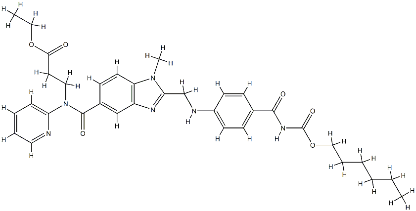 达比加群脂杂质C 结构式