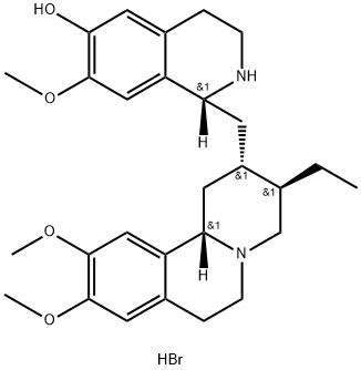 氢溴酸吐根酚碱, 1408246-78-5, 结构式