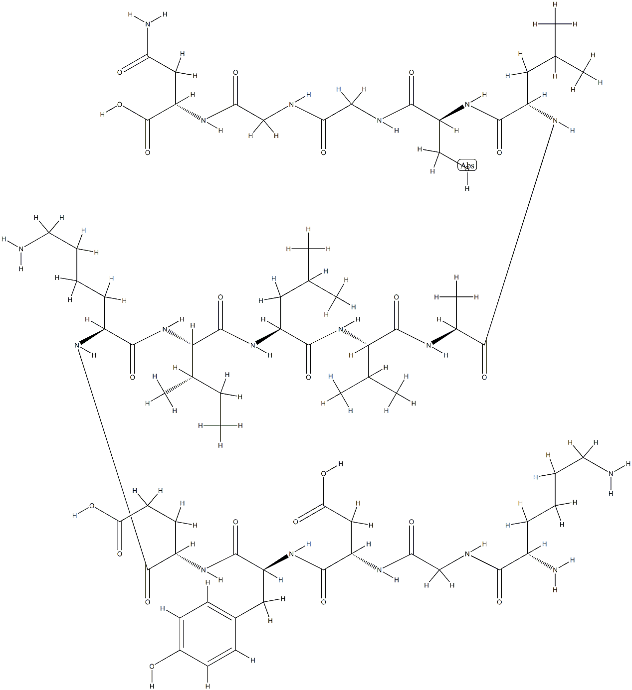peptide I,141039-76-1,结构式