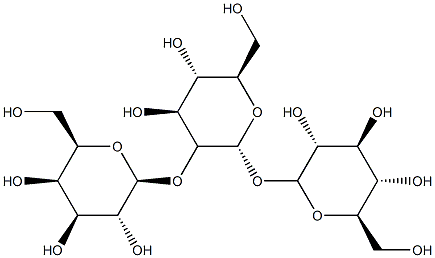 glucosyl-O-galactosyl-(1-4)glucoside Structure
