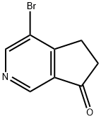 4-BROMO-5H-CYCLOPENTA[C]PYRIDIN-7(6H)-ONE(WXC07919) Structure