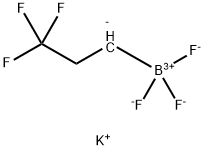 3,3,3-三氟丙烷-1-三氟硼酸钾 结构式