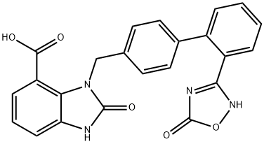 O-Desethyl Azilsartan 化学構造式