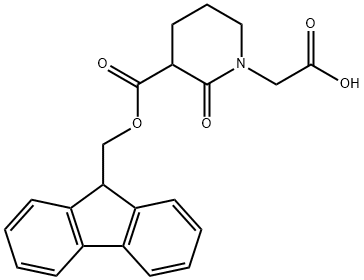 1447607-51-3 3-N-FMOC-氨基-2-氧代哌啶-1-乙酸