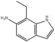 1H-Indol-6-amine,7-ethyl-(9CI) Structure